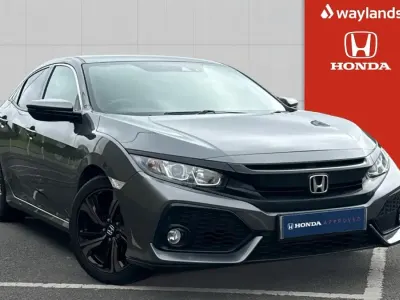 Used Honda Civic SR 129 HP (94 kW) 2018 Grey Hatchback