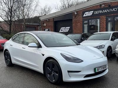 Used Tesla Model 3 Long Range AWD 366 kW (498 HP) 2021 White Sedan