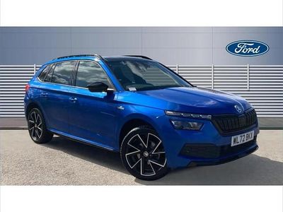 Used Skoda Kamiq Monte Carlo 115 HP (84 kW) 2023 Blue SUV