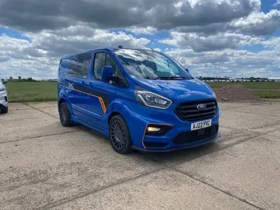 Used Ford Transit Custom Limited 170 HP (125 kW) 2022 Blue Van