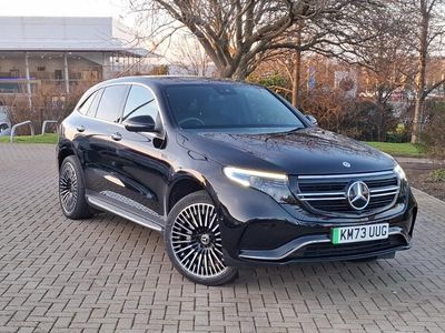 Usado Mercedes EQC400 AMG Line Premium 300 kW (408 HP) 2023 Preto SUV