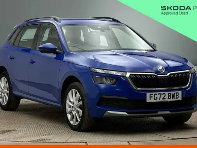 Used Skoda Kamiq SE 108 HP (79 kW) 2022 Blue SUV