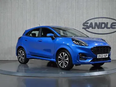 Używany Ford Puma ST-Line 155 KM (114 kW) 2022 Niebieski SUV