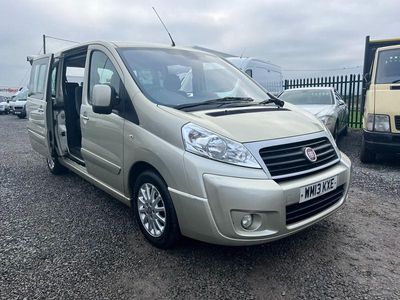 White Used 2013 Fiat Scudo Family Van | £5,495