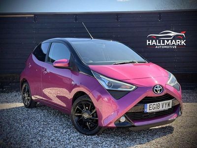 Used Toyota Aygo X-cite 72 HP (52 kW) 2018 Mauve/purple Hatchback
