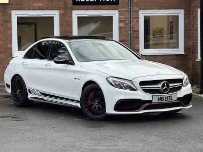 Used Mercedes C63S AMG AMG Edition 1 2015 White Sedan