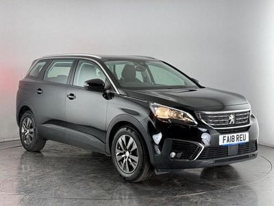 Black Used 2018 Peugeot 5008 Active MPV | £11,900 (Fair price)