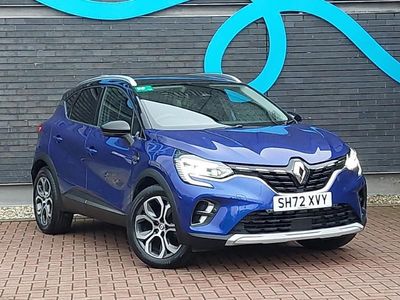 Blue Used 2022 Renault Captur Techno SUV | £14,498 (Fair price)