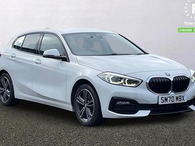 Used BMW 118 Sport Line 140 HP (102 kW) 2020 White Hatchback