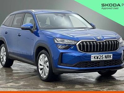 Used Skoda Kodiaq SE L 190 HP (139 kW) 2025 Race blue metallic SUV