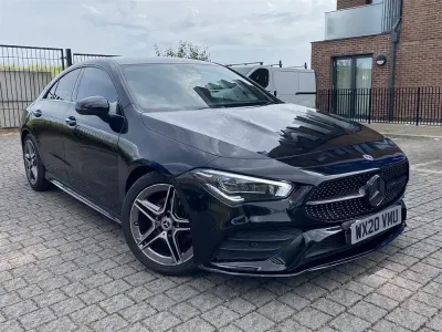 Used Mercedes CLA180 AMG Line Premium Plus 2020 Black Sedan