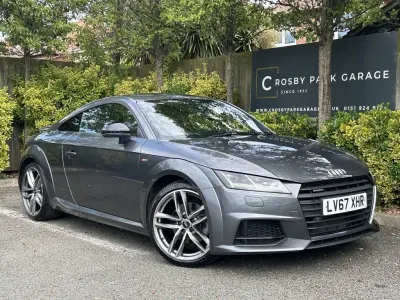 Used Audi TT Black Edition 230 HP (169 kW) 2017 Grey Coupe
