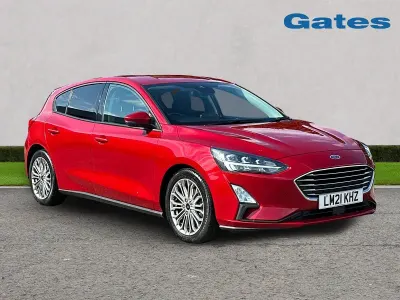 Used Ford Focus Titanium X 155 HP (114 kW) 2021 Red Hatchback