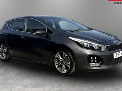Used Kia Ceed GT-Line S 136 HP (100 kW) 2017 Silver Hatchback