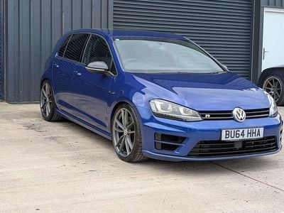 Used VW Golf VII R 2014 Blue Hatchback