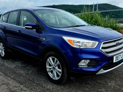 Used Ford Kuga Zetec 120 HP (88 kW) 2017 Blue SUV