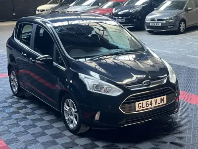 Used Ford B-MAX Zetec 105 HP (77 kW) 2014 Black MPV