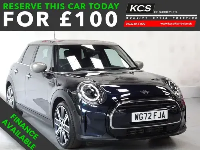Used Mini Cooper Exclusive 136 HP (100 kW) 2022 Blue/black Hatchback