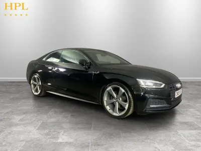 Used Audi A5 Black Edition 190 HP (139 kW) 2019 Black Coupe