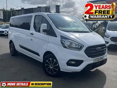 Used Ford Transit Custom Trend 130 HP (95 kW) 2020 White Van
