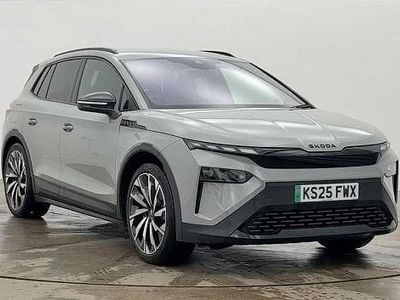 Meteor grey Used 2025 Skoda Elroq SportLine SUV | £32,495 (A bit pricey)