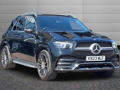 Begagnad Mercedes GLE400 AMG line 330 HK (242 kW) 2023 Svart Kombi