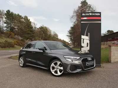 Used Audi A3 S-Line 150 HP (110 kW) 2023 Grey Sedan