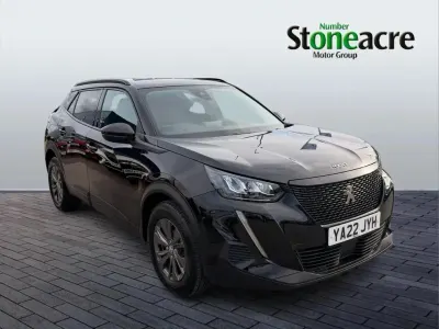 Second-hand Peugeot 2008 Active+ 100 CP (73 kW) 2022 Negru SUV