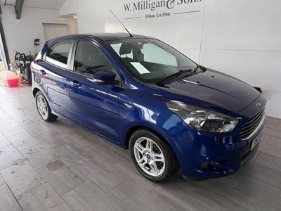 Used Ford Ka Plus Zetec 70 HP (51 kW) 2018 Blue Hatchback