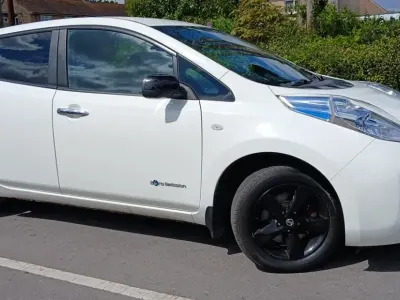 Occasion Nissan Leaf Black Edition 80 kW (109 ch) 2017 Blanc Citadine