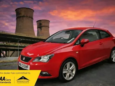 Used Seat Ibiza 85 HP (62 kW) 2013 Red Hatchback