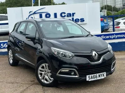 Used Renault Captur Dynamique 90 HP (66 kW) 2016 Black SUV