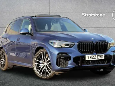 Used BMW X5 M Sport 286 HP (210 kW) 2022 Blue SUV
