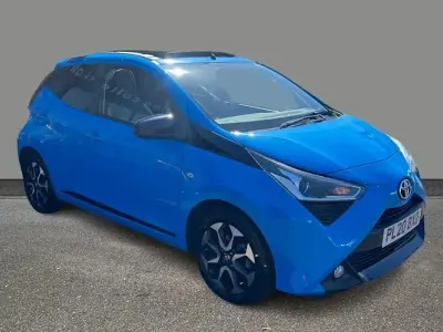 Used Toyota Aygo Trend 72 HP (52 kW) 2020 Blue Hatchback