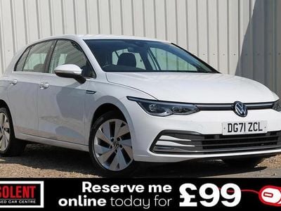 Used VW Golf VIII Style 128 HP (94 kW) 2021 White Hatchback