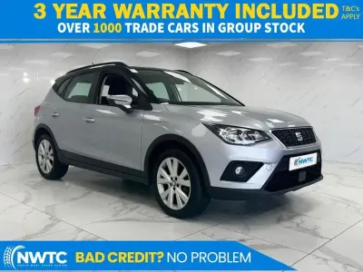 Used Seat Arona SE Technology 115 HP (84 kW) 2018 Silver SUV