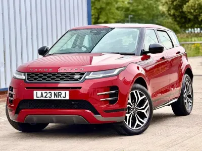 Used Land Rover Range Rover evoque HSE Dynamic 309 HP (227 kW) 2023 Red SUV