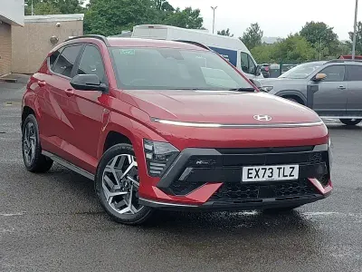 Used Hyundai Kona N Line 141 HP (103 kW) 2023 Red SUV