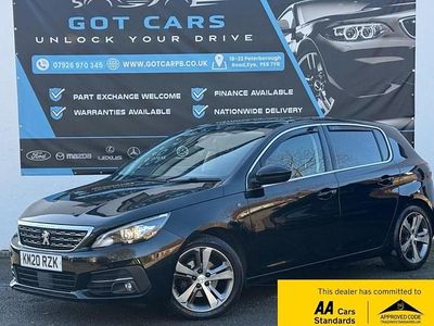 Black Used 2020 Peugeot 308 S Hatchback | £7,495 (Fair price)