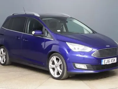 Used Ford Grand C-Max Titanium X 2016 Blue MPV