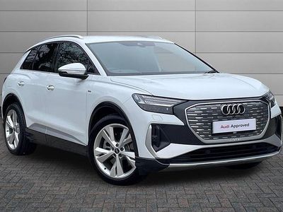 Used Audi Q4 e-tron S-Line 210 kW (286 HP) 2025 White SUV