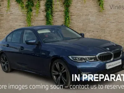 Used BMW 320 Sport Line 181 HP (133 kW) 2021 Blue