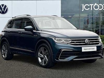 Used VW Tiguan R-line Edition 150 HP (110 kW) 2024 Blue SUV