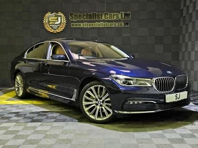 Used BMW 740 Comfort Edition 320 HP (235 kW) 2016 Blue Sedan