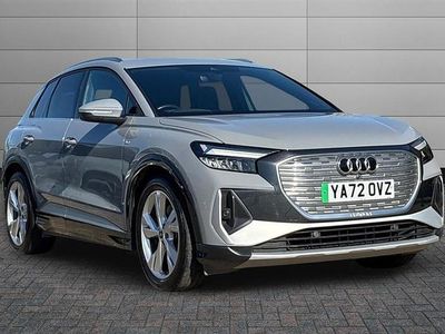 Used Audi Q4 e-tron S-Line 219 kW (299 HP) 2023 Pebble grey SUV