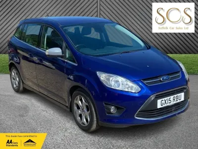Used Ford Grand C-Max Zetec 2015 Blue MPV