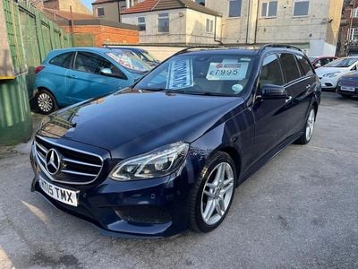 Used Mercedes E350 Premium Plus 2015 Blue Estate