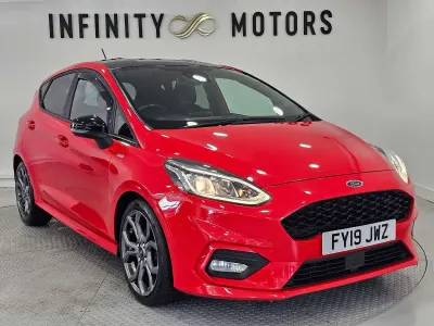 Used Ford Fiesta ST-Line 125 HP (91 kW) 2019 Red Hatchback