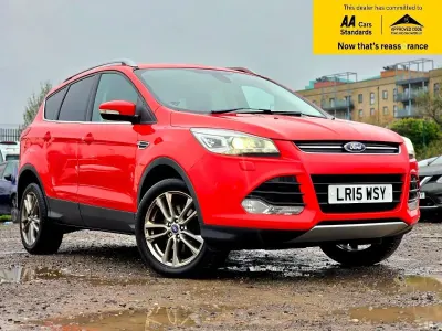 Used Ford Kuga Titanium X 182 HP (133 kW) 2015 Red SUV
