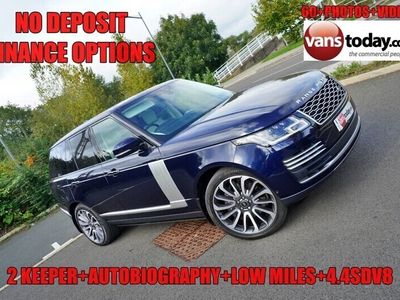 used Land Rover Range Rover 4.4 SDV8 AUTOBIOGRAPHY 5d 340 BHP + 29K + 2 KEEPER + WARRANTY
